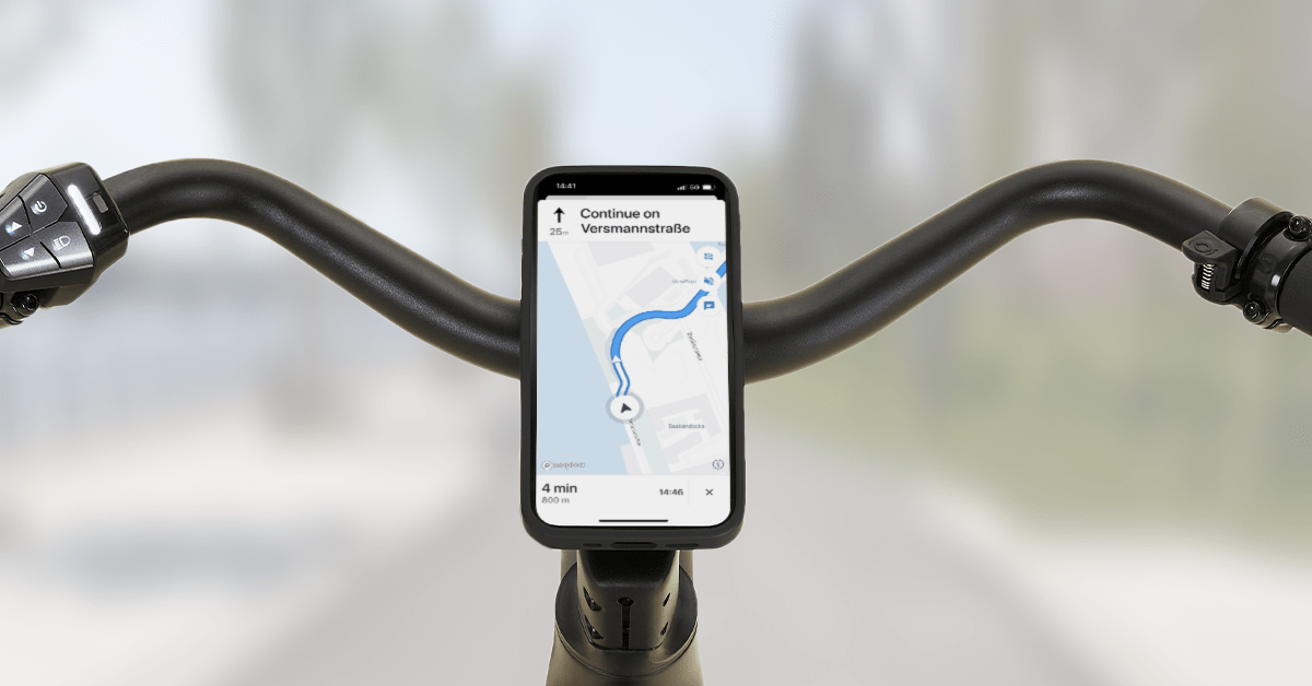 Routing feature - handle bar